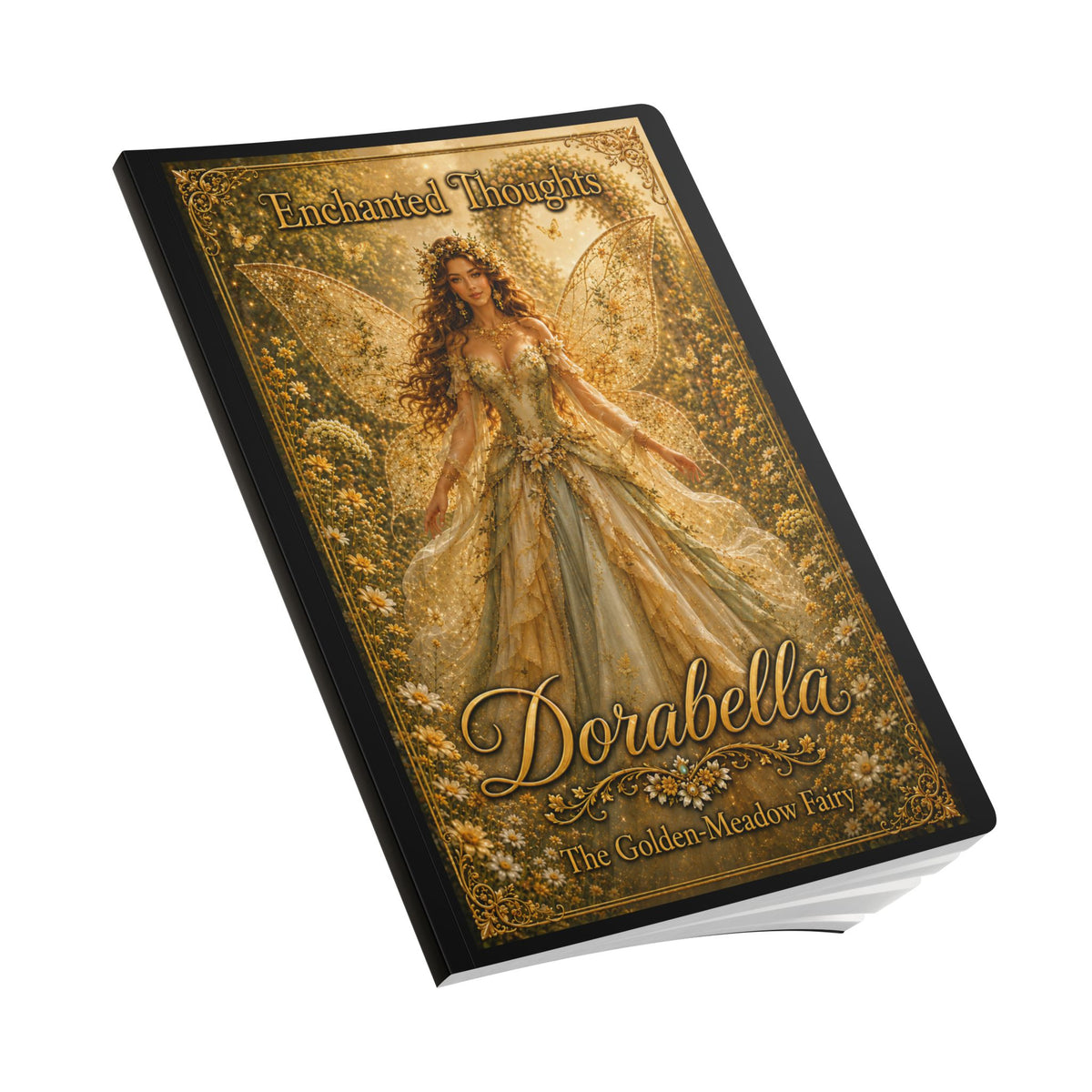 Enchanted Thoughts Bellafiora Fairy Journal | Softcover Notebook