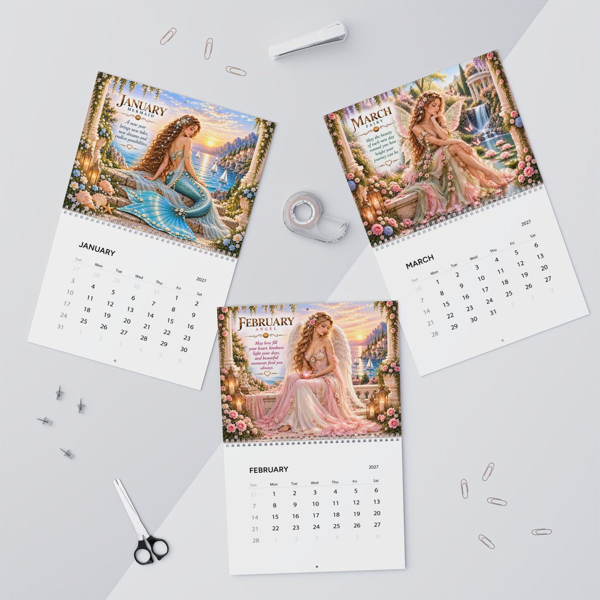 The Enchanted Wall Calendar