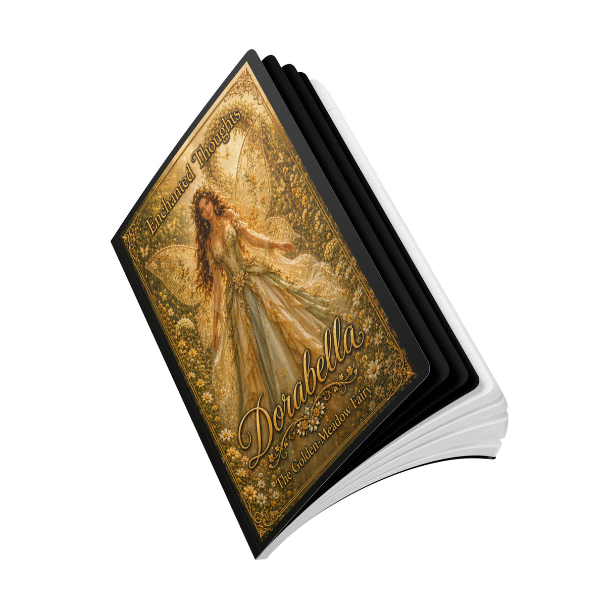 Enchanted Thoughts Bellafiora Fairy Journal | Softcover Notebook