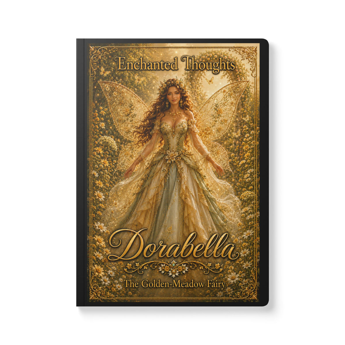 Enchanted Thoughts Bellafiora Fairy Journal | Softcover Notebook