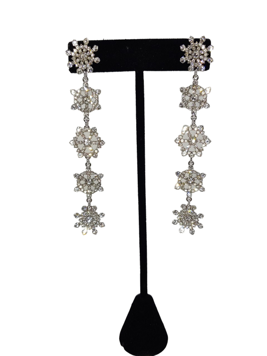 Snowflake Linear Drop