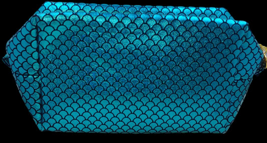 Turquoise Mermaid Make-Up Bag
