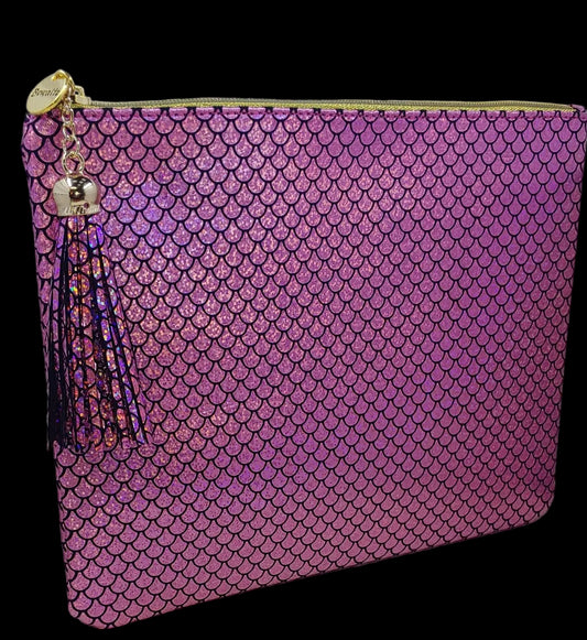 Pink Mermaid Large Pouch